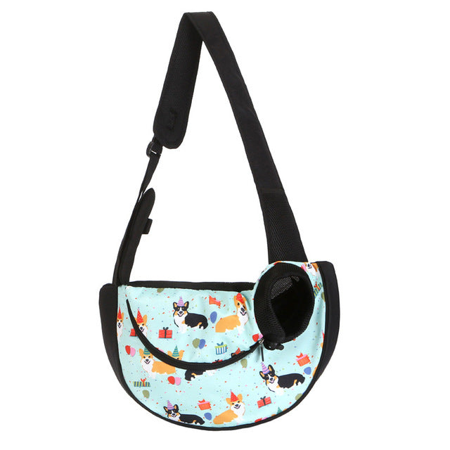 Out and About Comfortably Travel Shoulder Pet Carrier