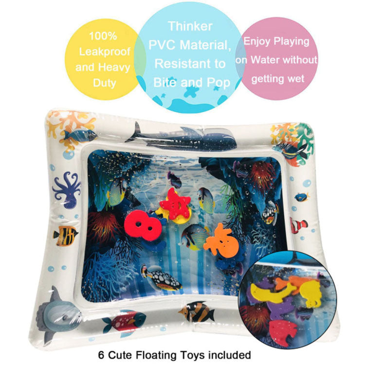Baby Water Mat Inflatable Cushion Infant Toddler Water Play Mat for Children Early Education Developing Baby Toy Summer Toys
