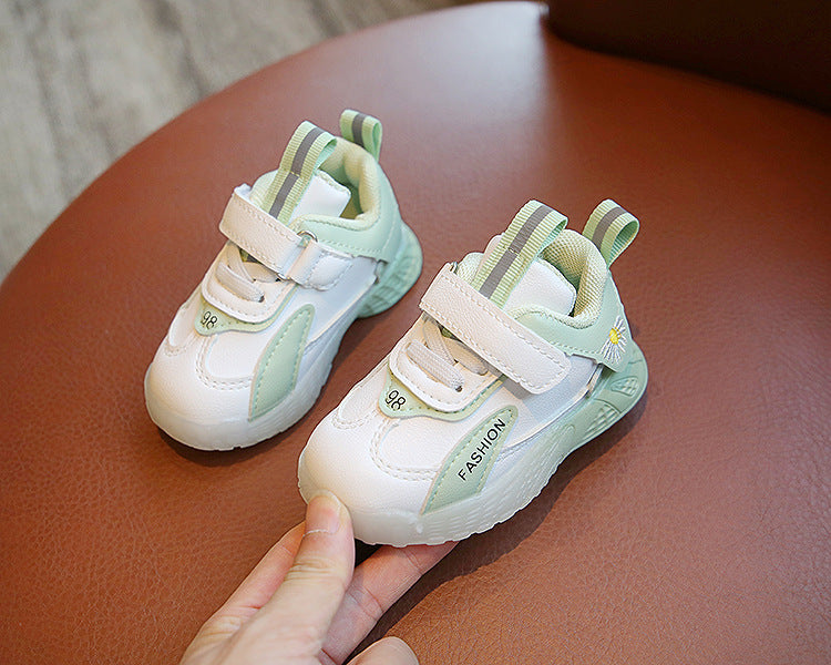 Kids Shoes For Running Shoes Autumn Winter Outdoor Sneaker Anti-Slip Children Sport Shoes Soft Bottom Baby Toddler Shoes