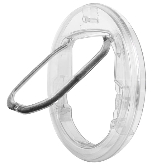 Glass Door Pet Flap Transparent