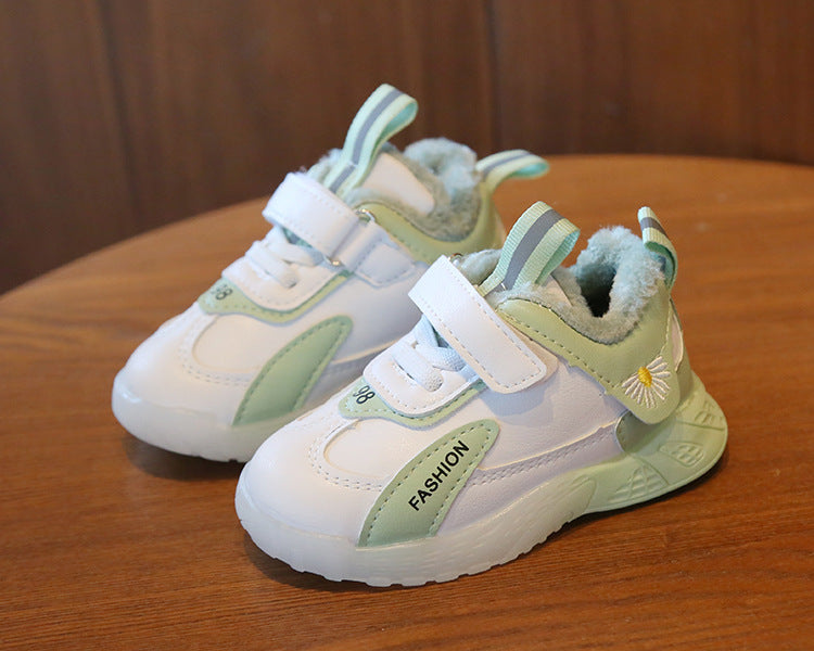Kids Shoes For Running Shoes Autumn Winter Outdoor Sneaker Anti-Slip Children Sport Shoes Soft Bottom Baby Toddler Shoes