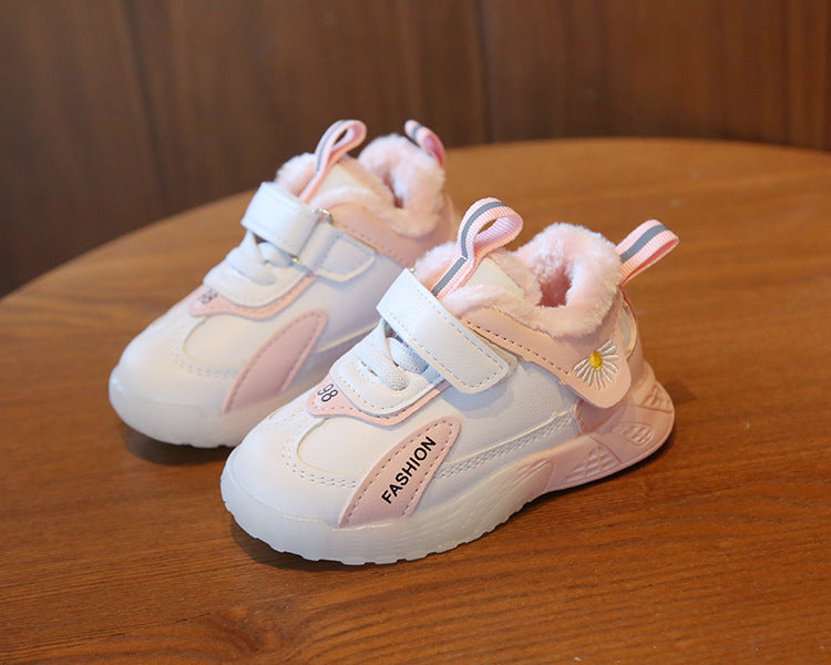 Kids Shoes For Running Shoes Autumn Winter Outdoor Sneaker Anti-Slip Children Sport Shoes Soft Bottom Baby Toddler Shoes