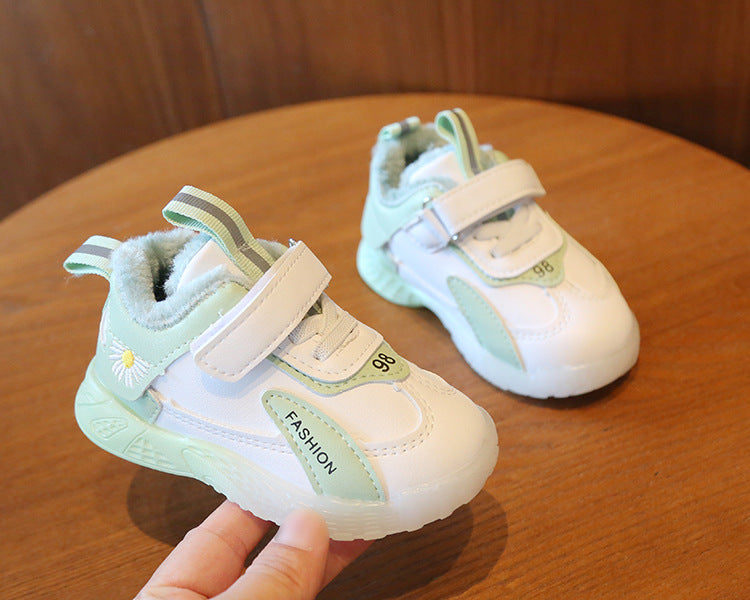 Kids Shoes For Running Shoes Autumn Winter Outdoor Sneaker Anti-Slip Children Sport Shoes Soft Bottom Baby Toddler Shoes