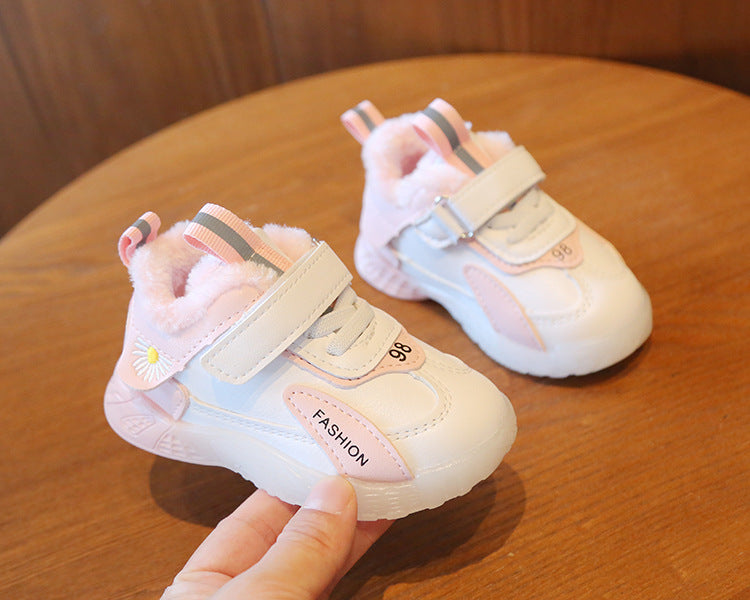 Kids Shoes For Running Shoes Autumn Winter Outdoor Sneaker Anti-Slip Children Sport Shoes Soft Bottom Baby Toddler Shoes