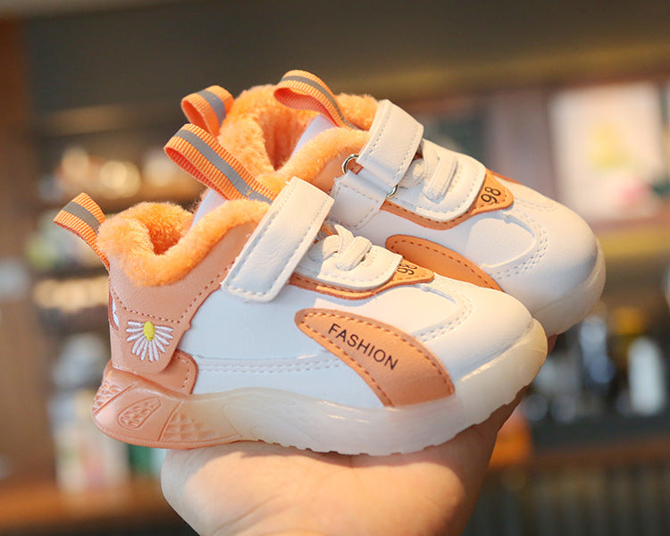 Kids Shoes For Running Shoes Autumn Winter Outdoor Sneaker Anti-Slip Children Sport Shoes Soft Bottom Baby Toddler Shoes