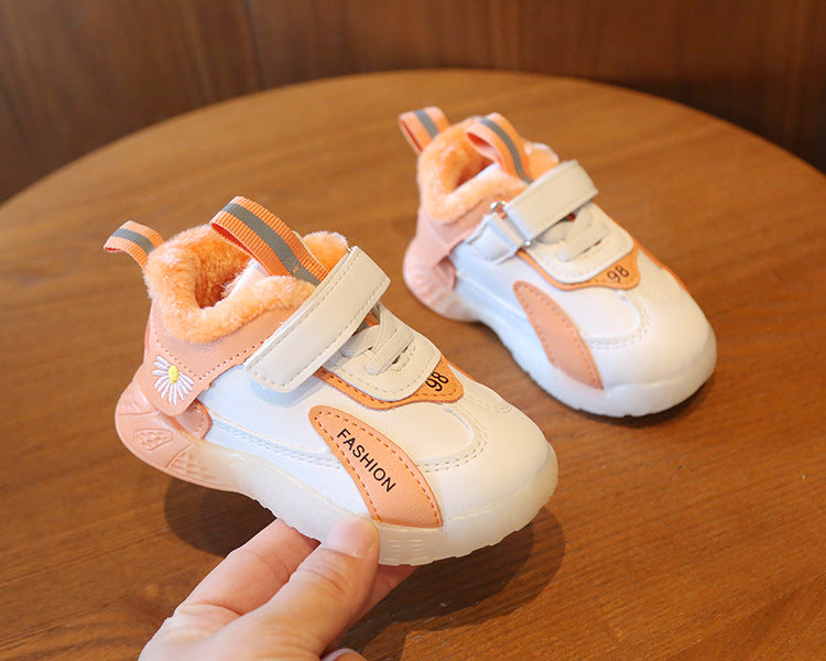 Kids Shoes For Running Shoes Autumn Winter Outdoor Sneaker Anti-Slip Children Sport Shoes Soft Bottom Baby Toddler Shoes