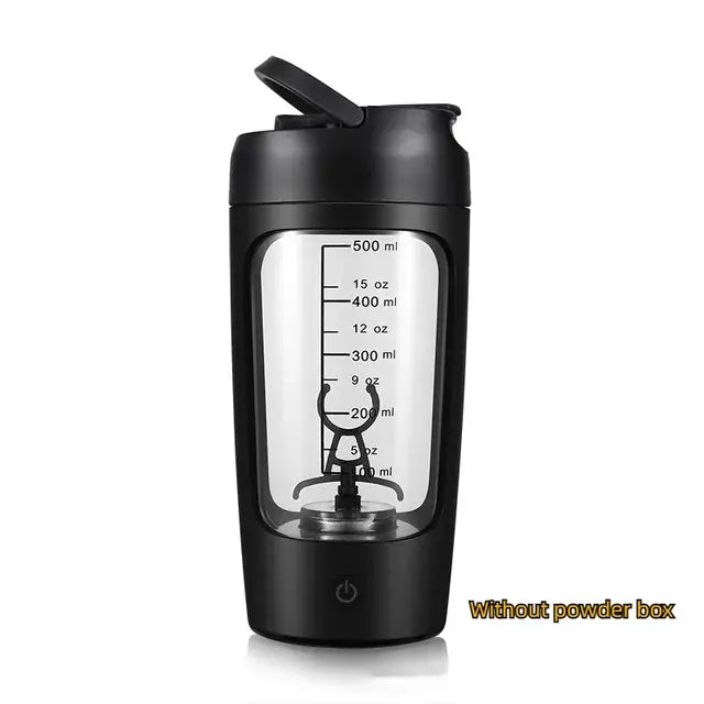 Electric Protein Shaker Bottle Portable USB Blender Cup for Gym, Fitness, and Supplements