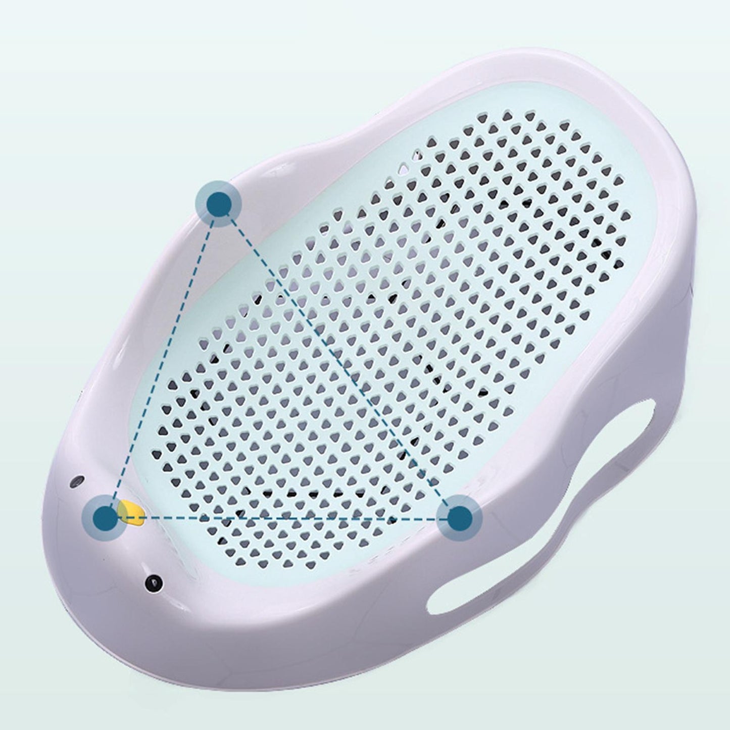 Portable Bath Support Soft Non-Slip Lounger