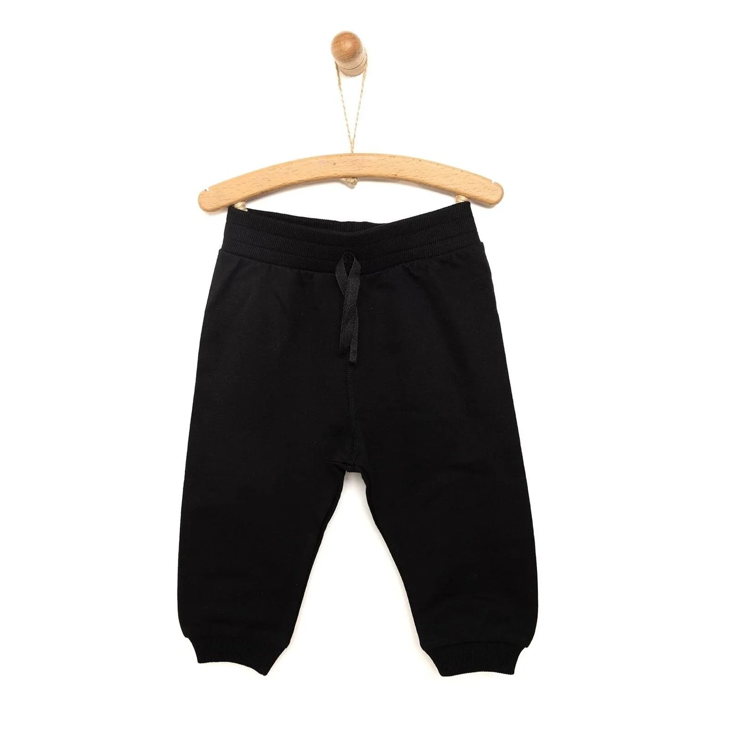 HelloBaby Baby Boy Joggers - Black