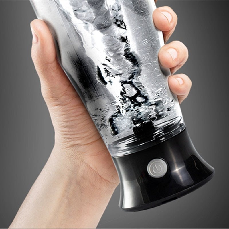 300mL Smart Self-Stirring Protein Shaker - Convenient Automatic Mixing