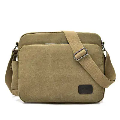 Vintage Canvas Utility Crossbody