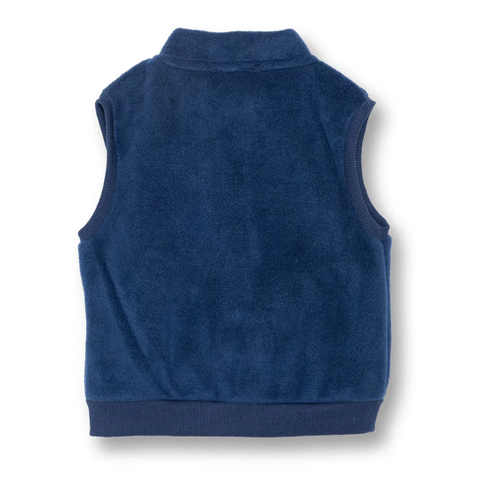 HelloBaby Polar Vest - Navy Blue
