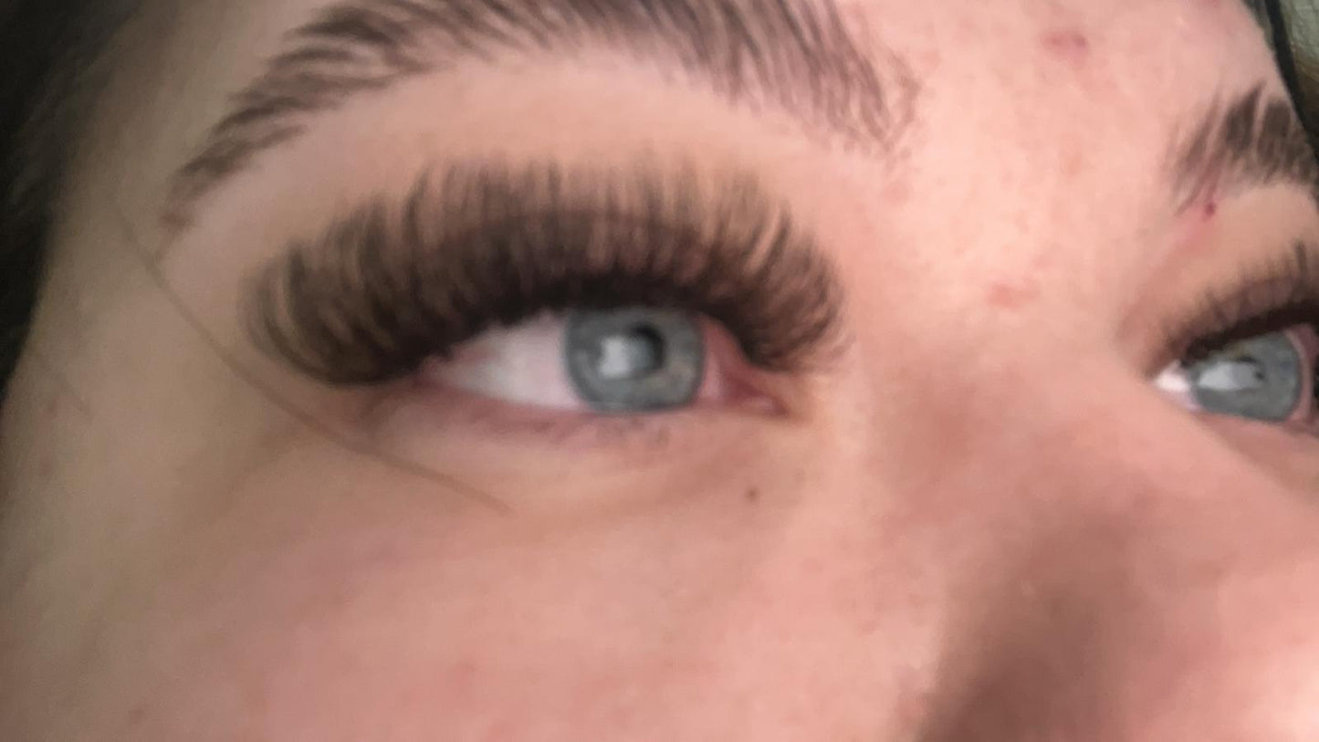 Brown 6D Clover Lash Mixed Tray