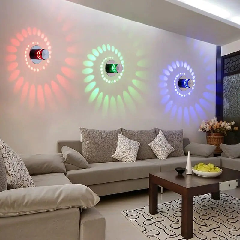 LED Color-Changing Wall Light – Smart Lighting for Walls or Ceilings