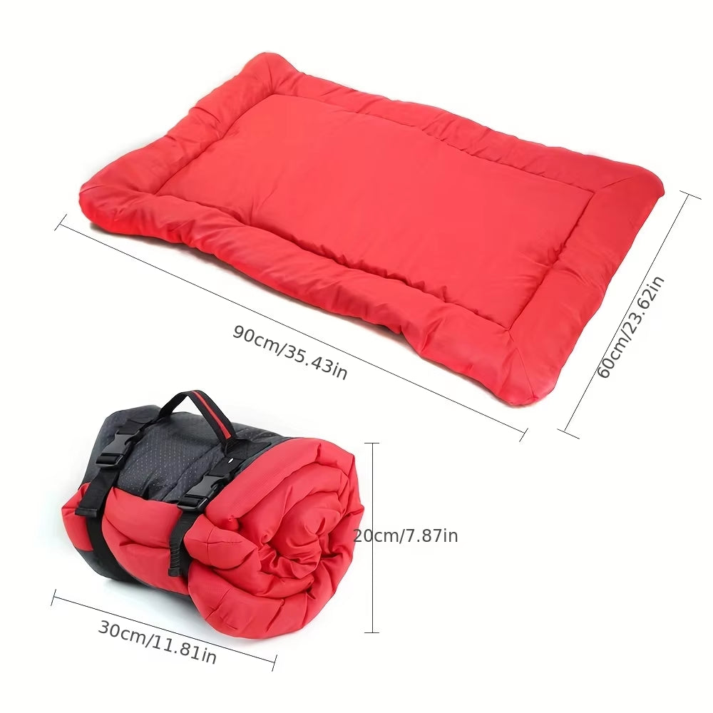Waterproof anti Slip Pet Bed Cushion Washable Dog Outdoor Matteress Pet Supplies