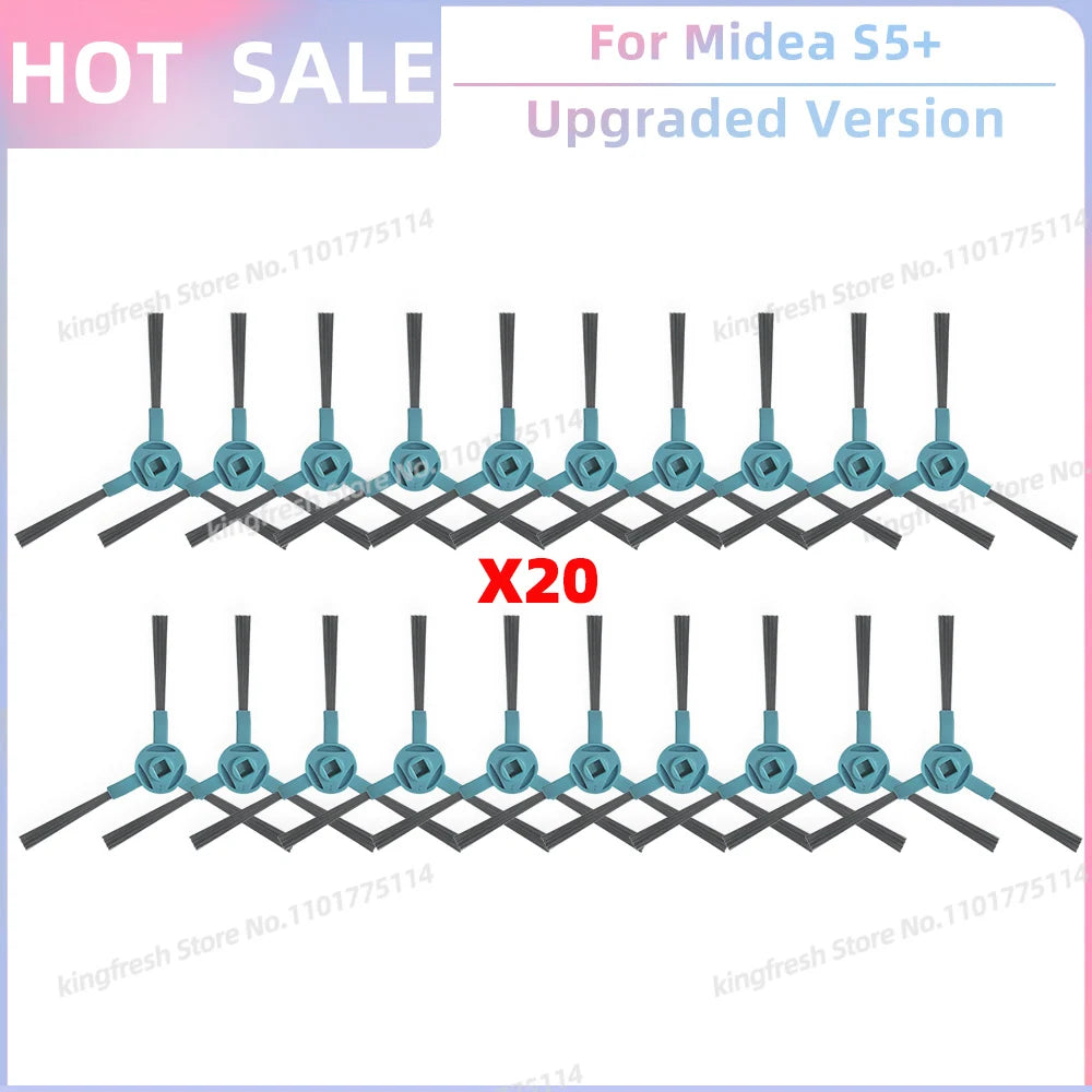 Fit for (Conga 2299 Ultra, Midea S5+, TESLA RoboStar iQ400 Plus) Parts Main Brush Filter Mop Cloth Dust Bag