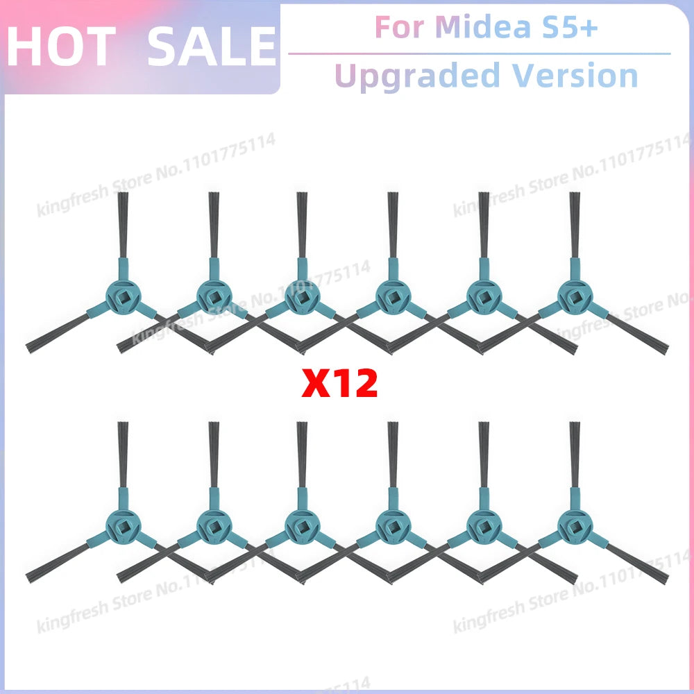 Fit for (Conga 2299 Ultra, Midea S5+, TESLA RoboStar iQ400 Plus) Parts Main Brush Filter Mop Cloth Dust Bag