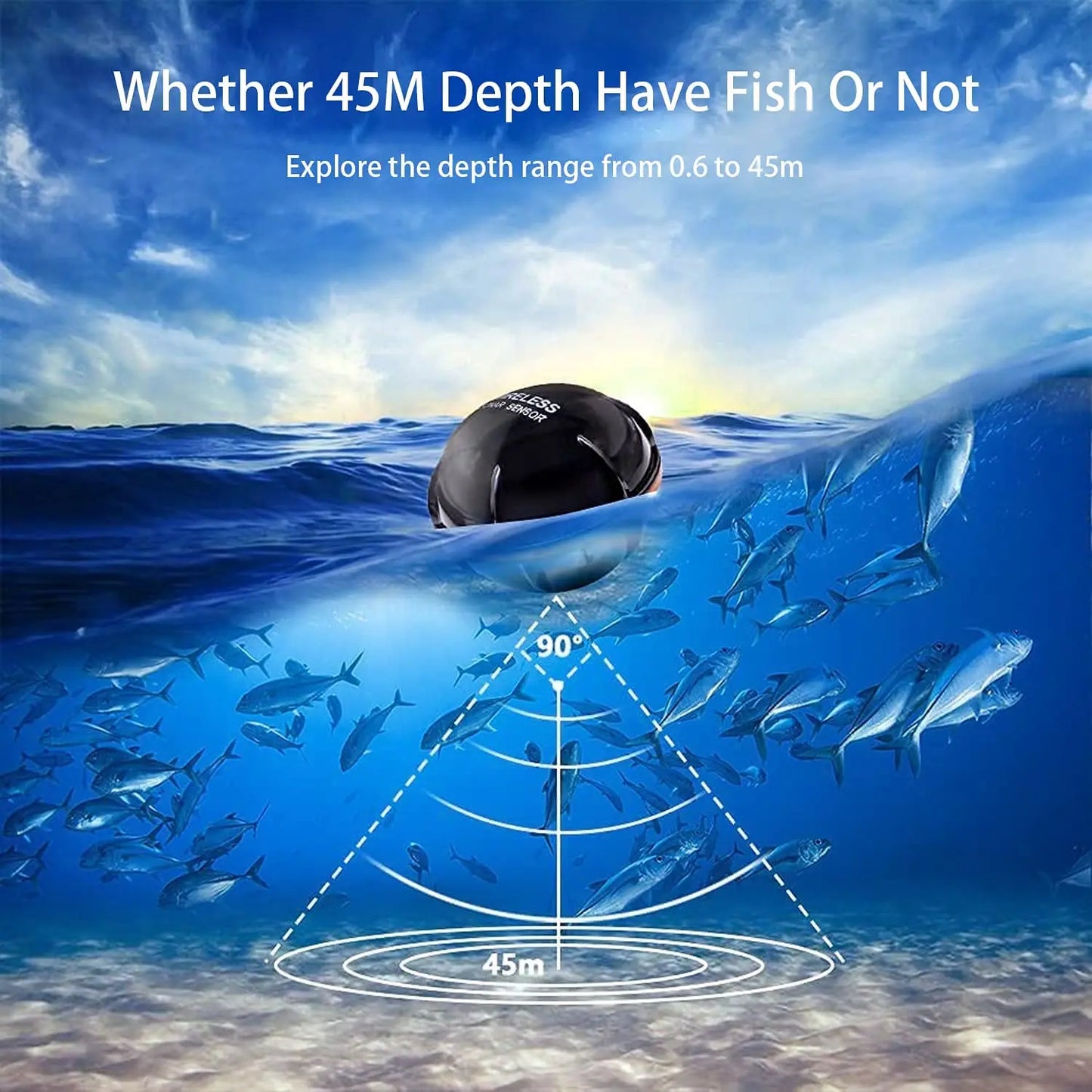 Wireless Sonar Portable Fishing Detector