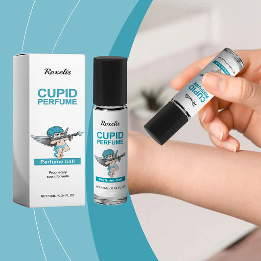 Roxelis 10ml Cupid Cologne Fragrance Perfume Roller Ball Long Lasting Fresh Charm Wrist Neck Ear Glamour Gentleman Style Perfume