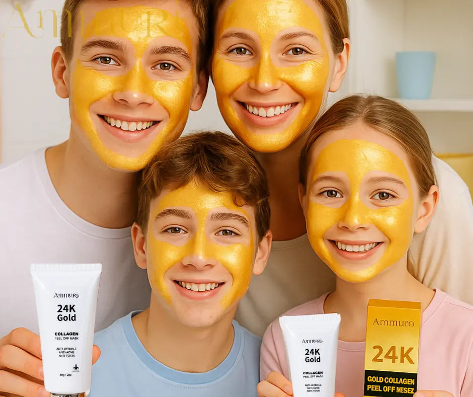 Ammuri Skincare 24K Gold Collagen Face Mask Peel Off
