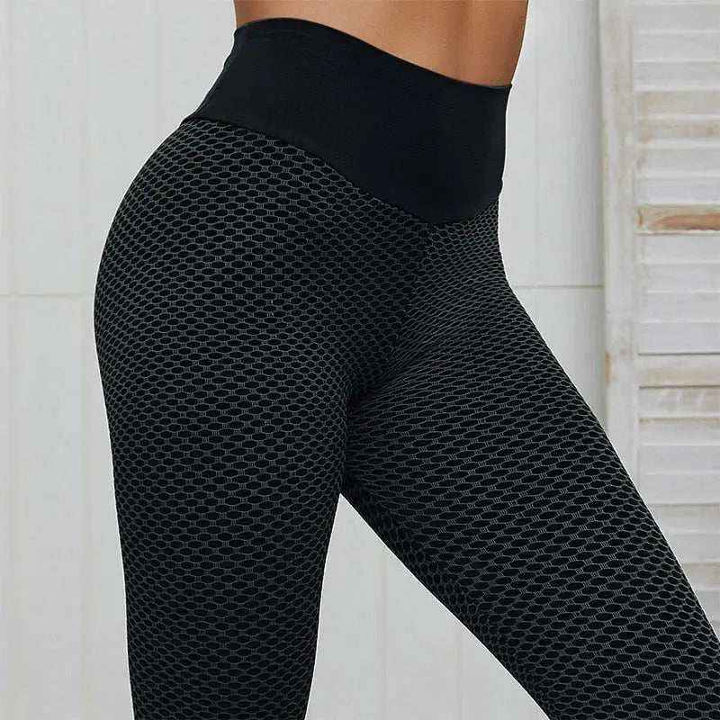 Chrleisure High Waist Seamless Leggings - Breathable, Stretchable for Yoga & Fitness