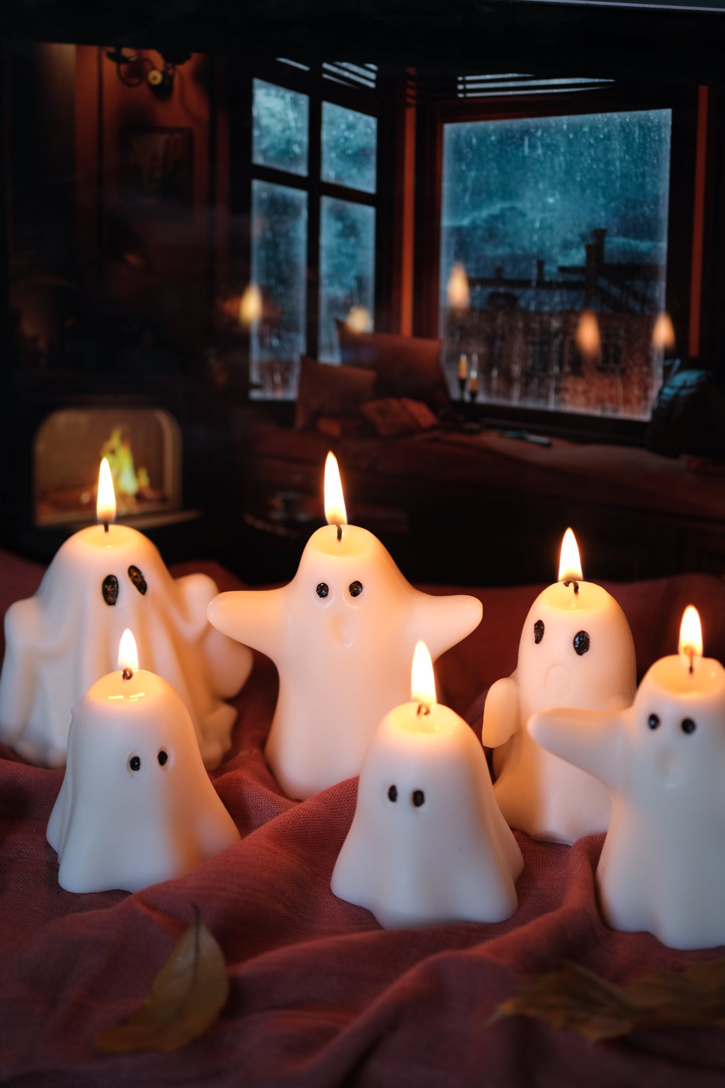 Ghost Candles - Halloween Candles