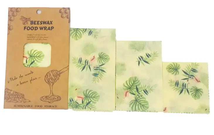 Eco-Friendly Beeswax Food Wrap – Reusable Plastic-Free Wrap