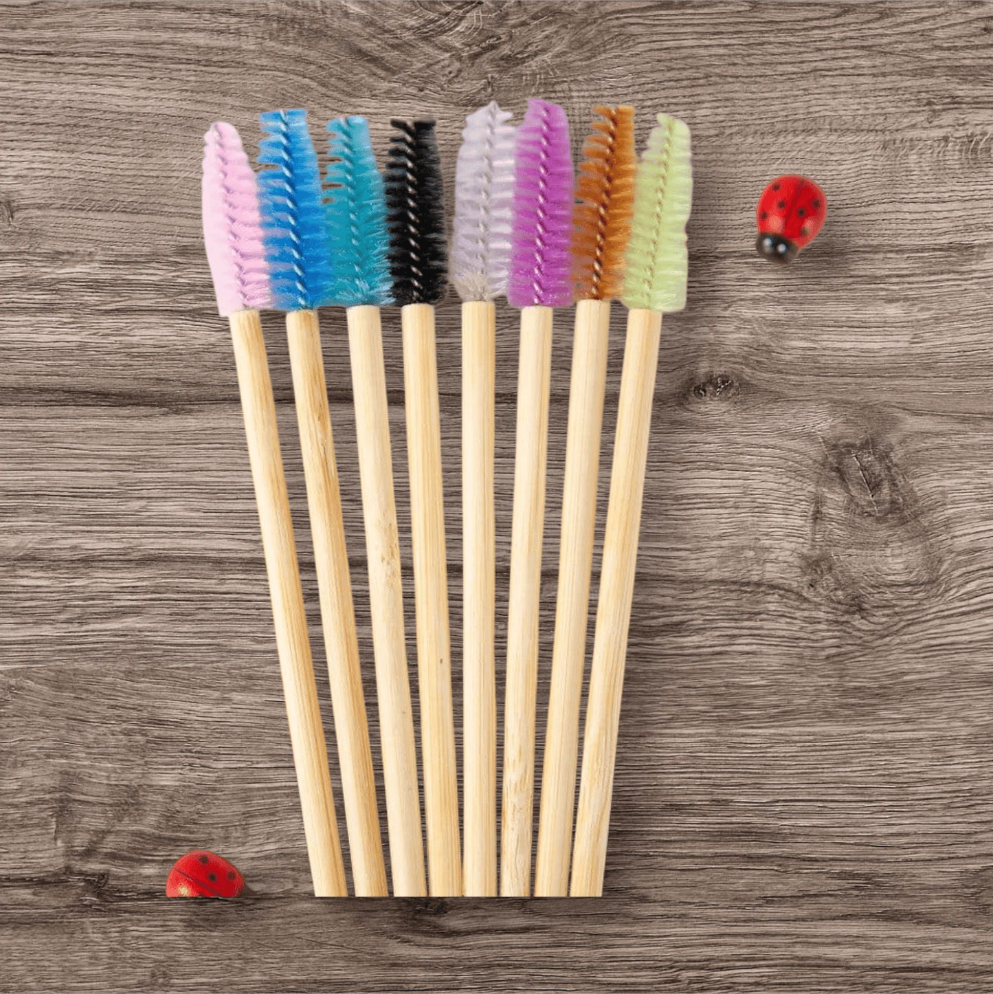 Colour Bamboo Spoolies – 50 Pack