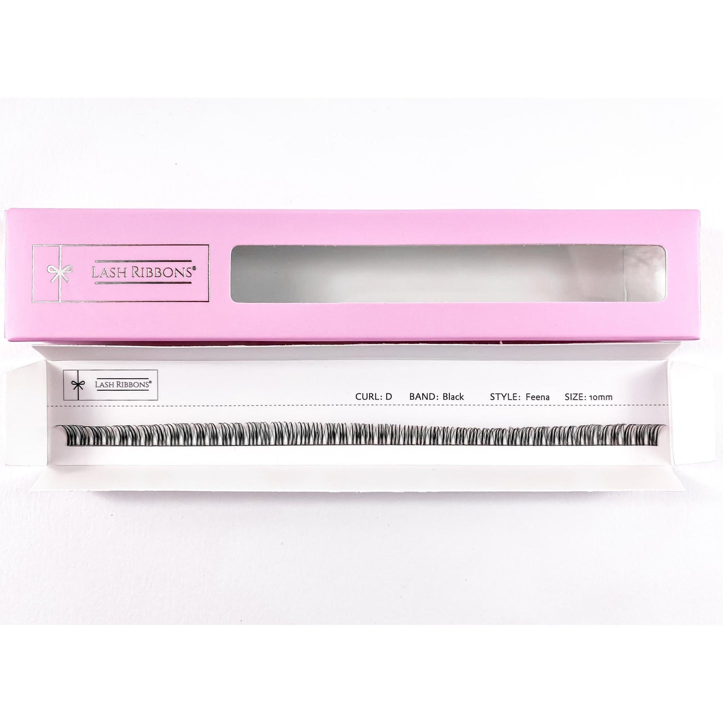 3D 'C' Curl Black / Brown Lash Ribbons® Starter Kit (With Clear Lash Bond)