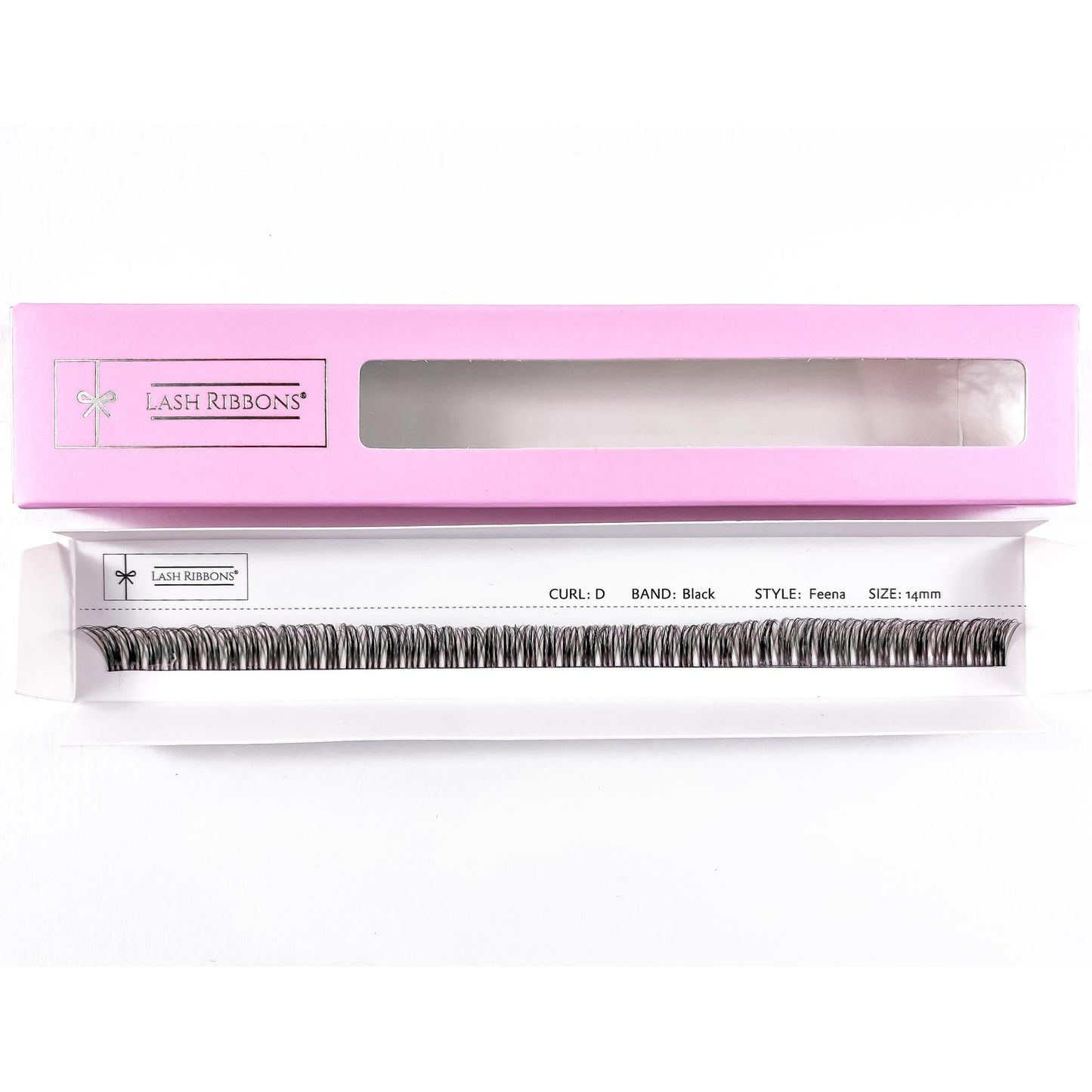 3D 'C' Curl Black / Brown Lash Ribbons® Starter Kit (With Clear Lash Bond)