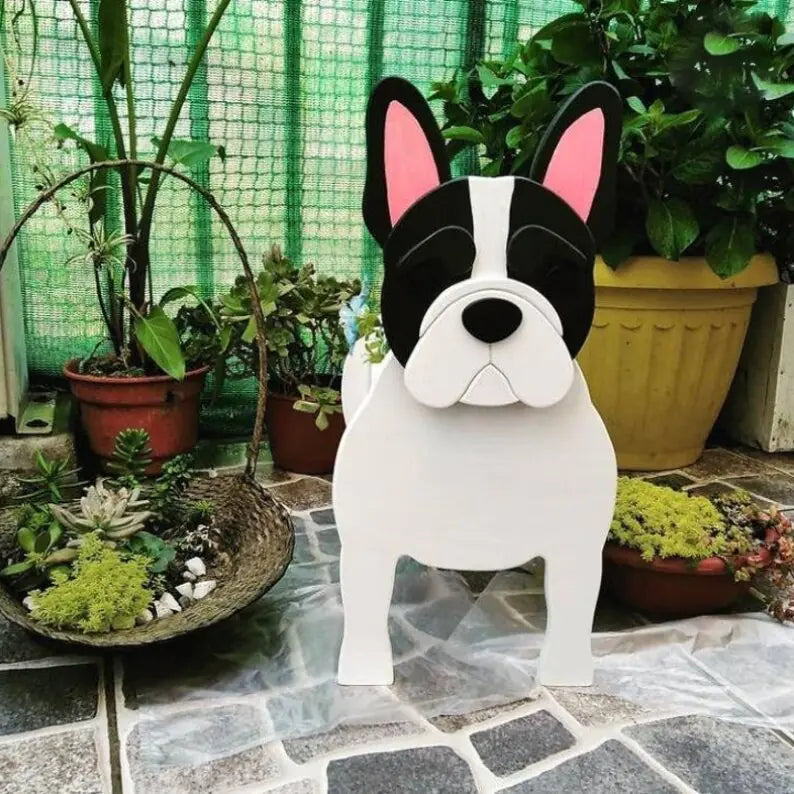 Cute Pug Planter – Indoor Gardening & Home Décor Pot