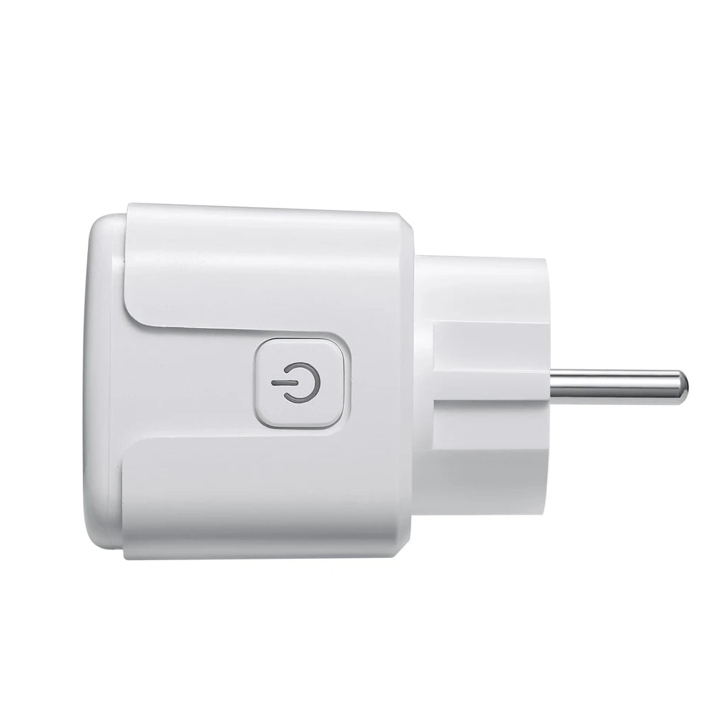 Tuya Smart Wifi Plug 16A/20A EU Outlet 3680W Power Meter Wireless Remote Control Smart Socket Compatiable With Alexa