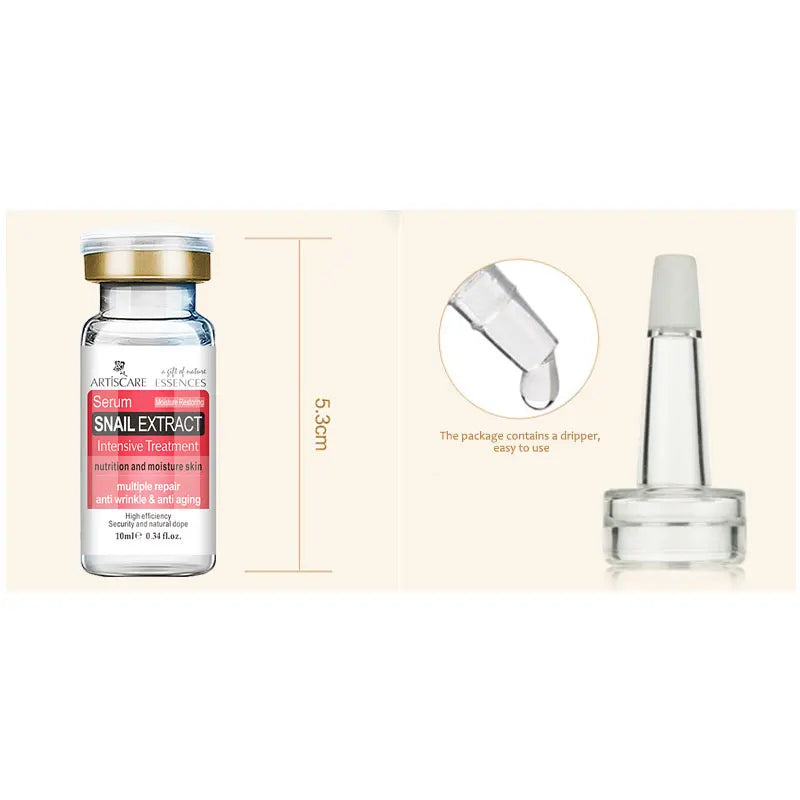 ARTISCARE Snail Serum 3pcs Moisturising Face Repair