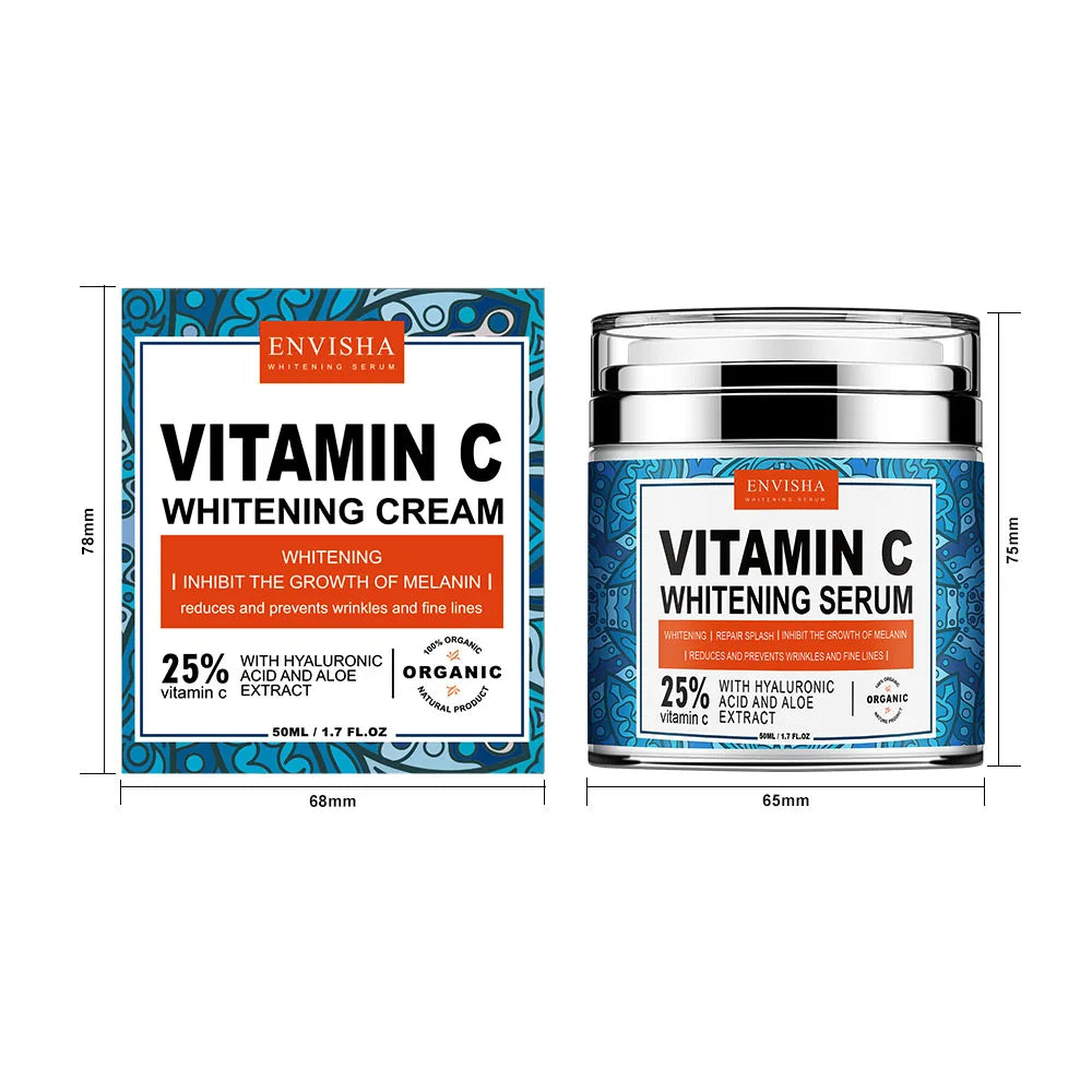 ENVISHA Vitamin Collagen Neck And Face Whitening Cream