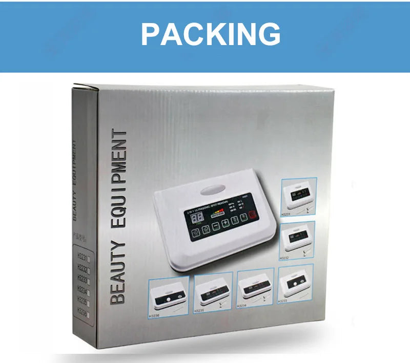 Anti Aging Ultrasonic Machine Ultrasound Facial Massager Body Eye Face Massage Tightens Skin Deep Cleaning Skincare Beauty Tools