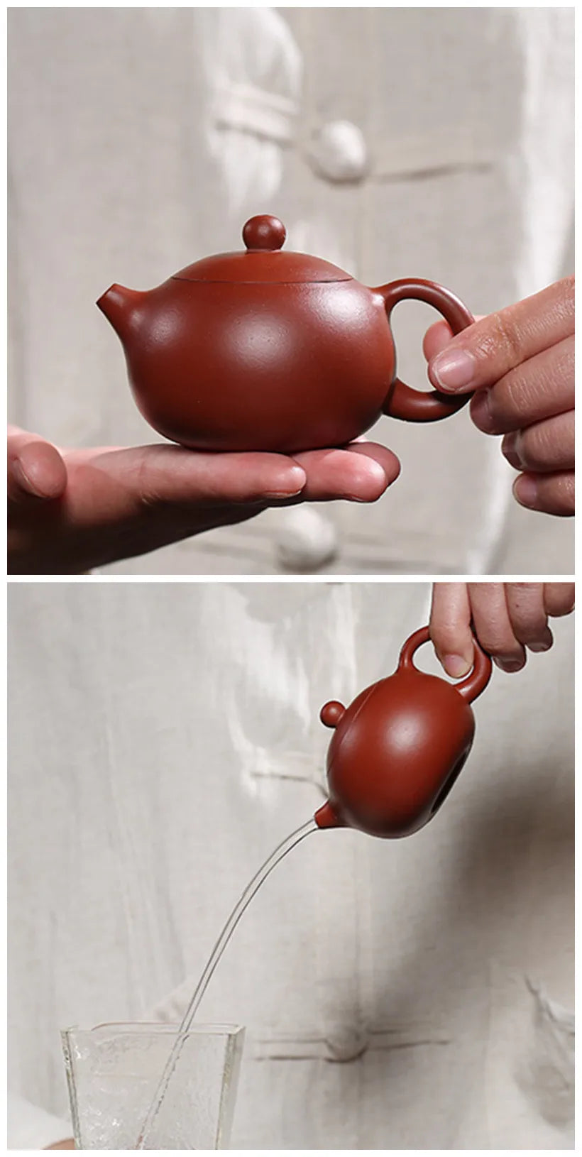 90ml Yixing Purple Clay Teapots Authentic Dahongpao Xishi Tea Pot Ball Hole Filter Kettle Handmade Boutique Zisha Tea Set