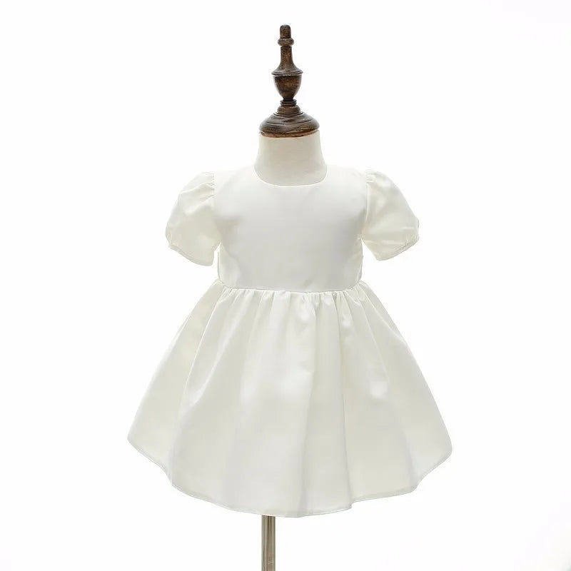 Hetiso Baby Girls Dress Long Sleeve Kids First Birthday Ball Gown Infant Dresses for Baptism Bridesmaid party 3-24 month