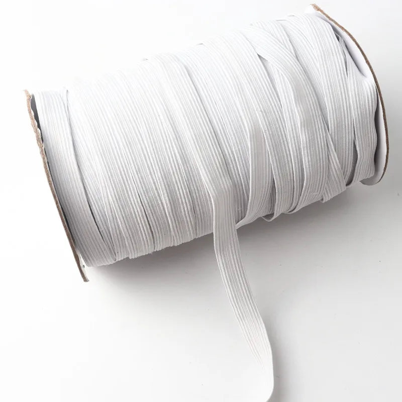 5M High Elastic Mask Band – Nylon-Like Rubber Rope for Sewing, DIY Clothing, and Home Accessories (3mm–12mm