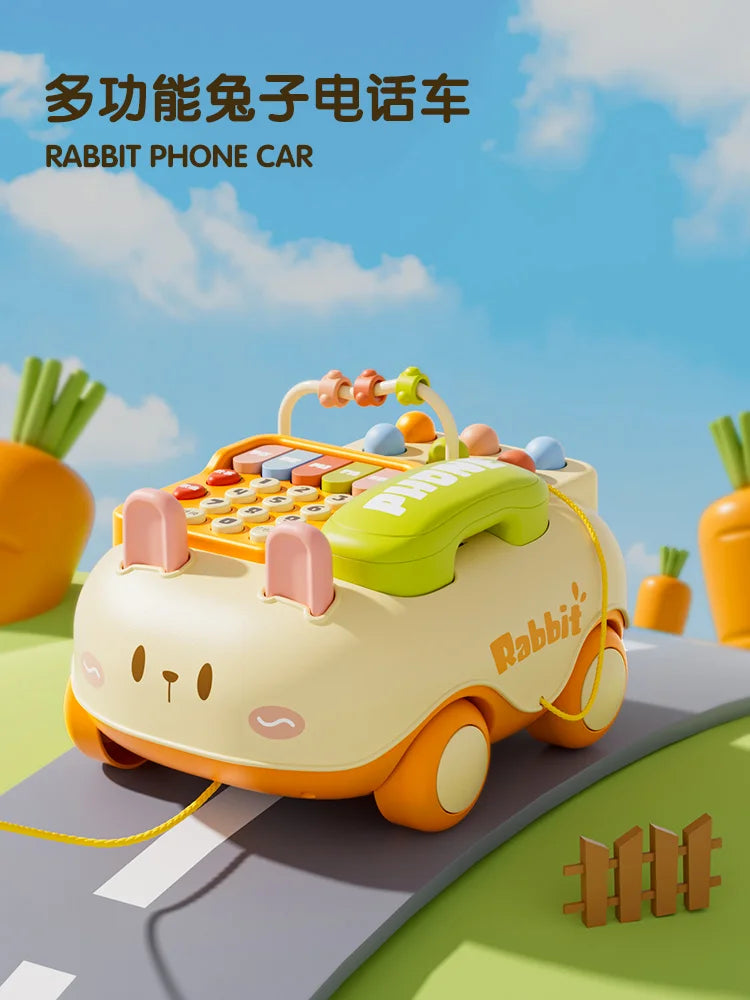 Phone Car Sensory Learning Toys Parent-child Interactive Games Early Learning  Toddler Toys