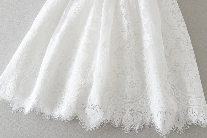 Hetiso Baby Girls Dress Long Sleeve Kids First Birthday Ball Gown Infant Dresses for Baptism Bridesmaid party 3-24 month