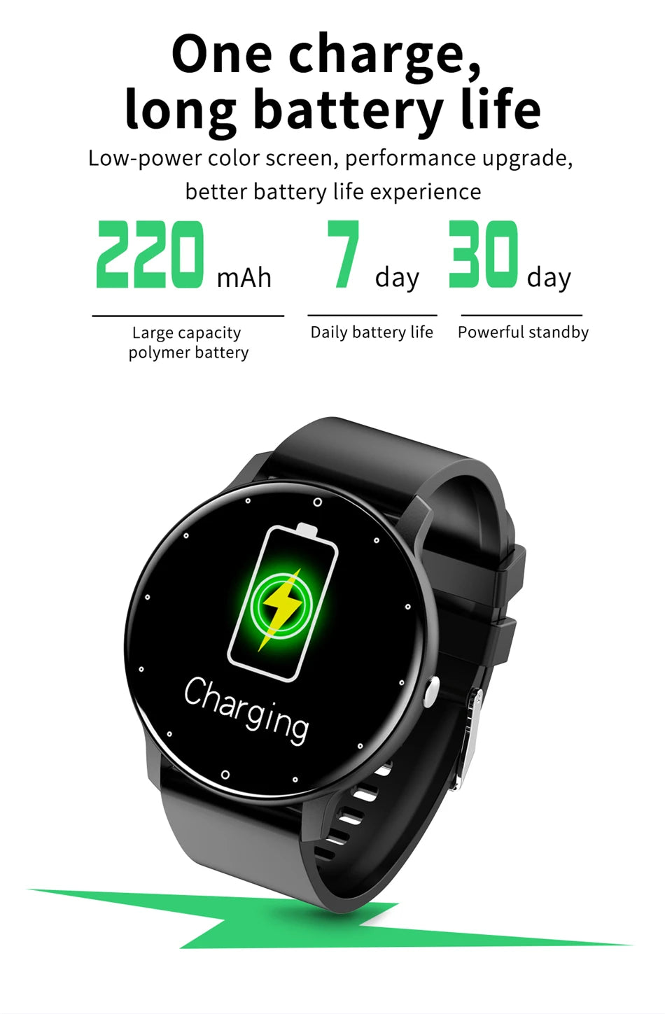 LIGE Touch Smart watch