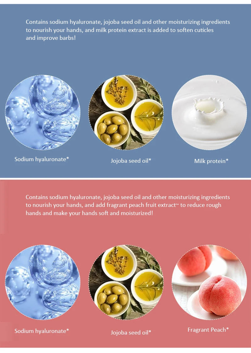 Milk Peach Fruit Hand Cream