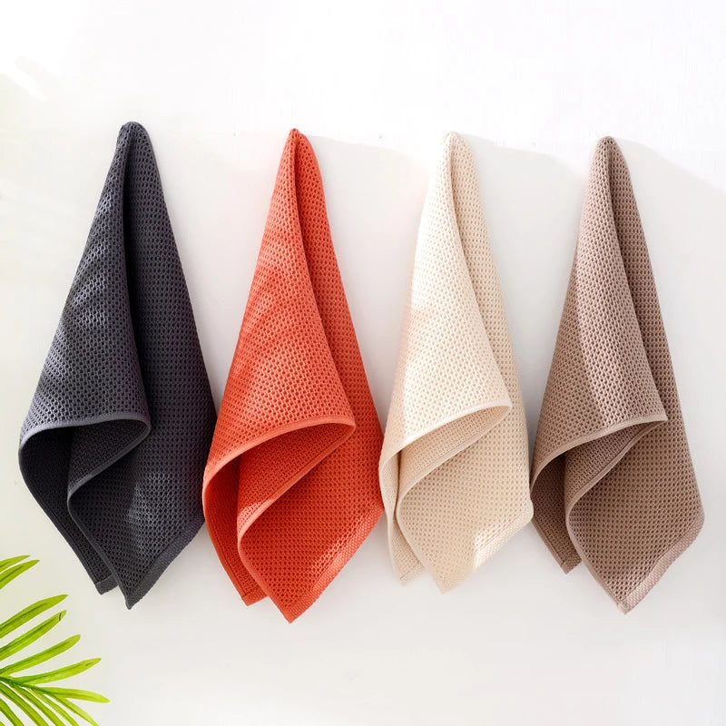 Honeycomb Strong Absorbent Cotton Hand Towel