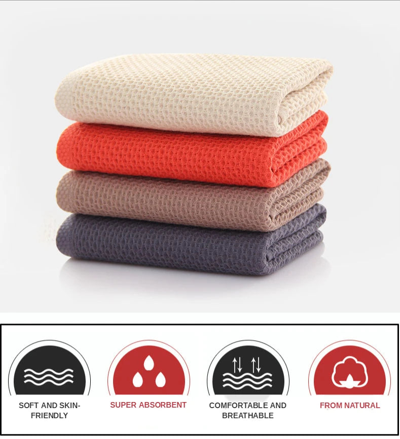 100% Quick Absorbent Cotton Bath Towels
