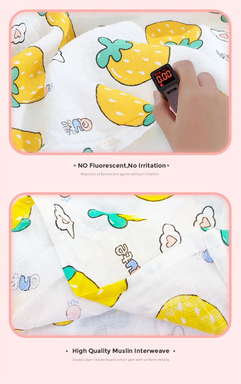 29 Super Soft Cotton Muslin Baby Swaddle Blanket Designs