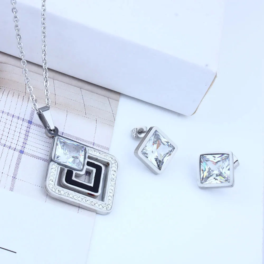 Stainless Steel Woman Jewellery Set
