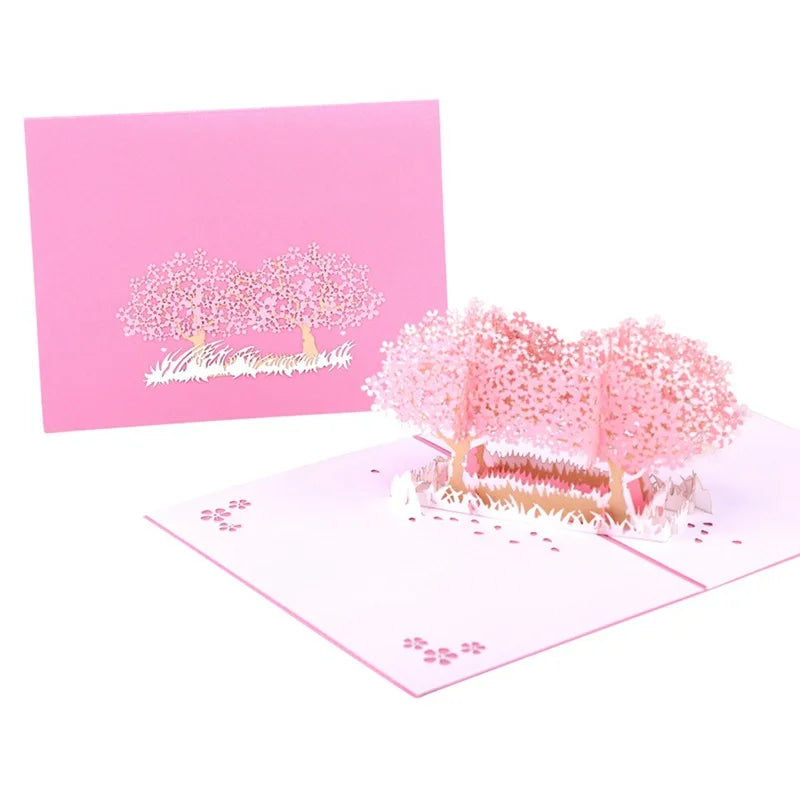 3D Pop UP Love Card for Wife and Girlfriend Gift for Valentines Day Anniversary Wedding Invitation Greeting Thank You Cards