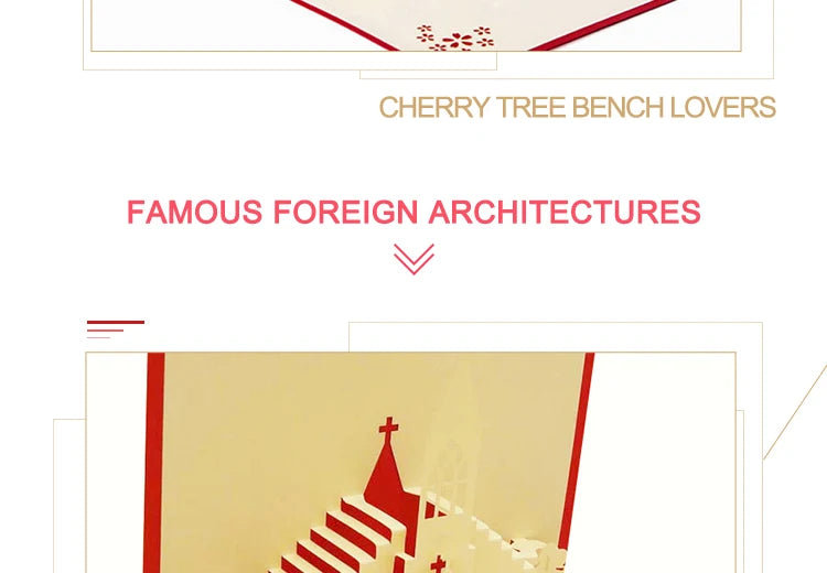 3D Pop UP Love Card for Wife and Girlfriend Gift for Valentines Day Anniversary Wedding Invitation Greeting Thank You Cards