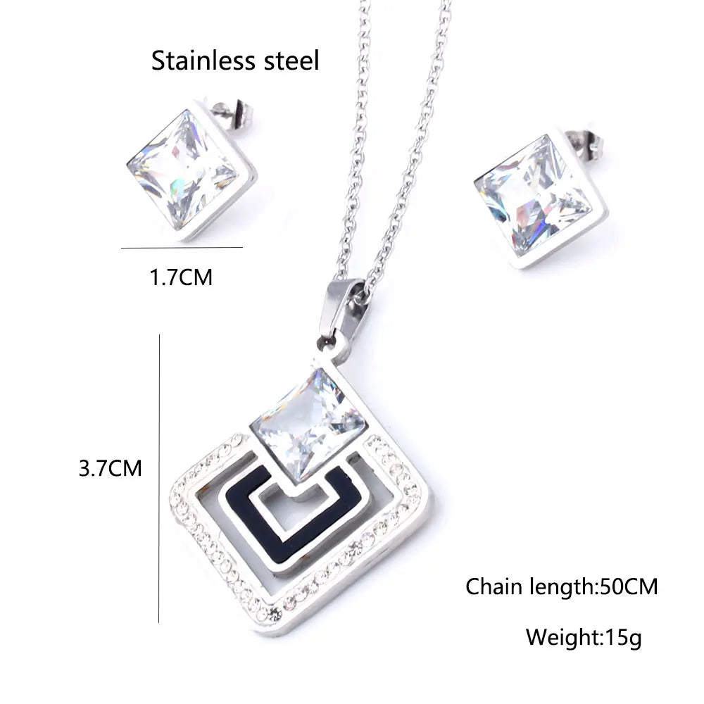 Stainless Steel Woman Jewellery Set