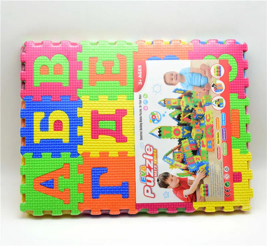 Kids baby play mat puzzle mats carpet rugs babies Russian language EVA s 3D DIY soft toys for kid